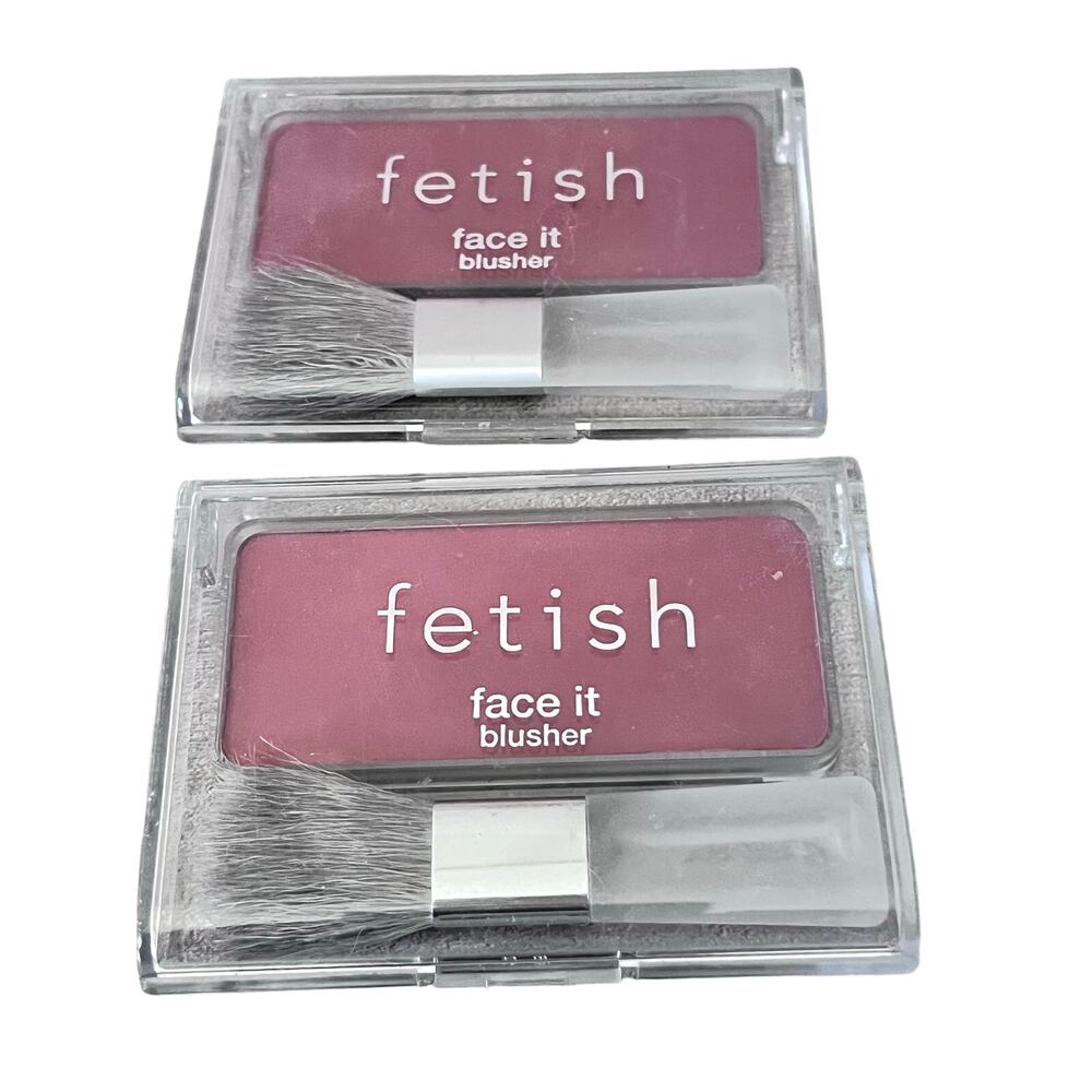 2x Fetish Cosmetics Face It Blusher Blush 5802 RUSH ~ Vintage HTF